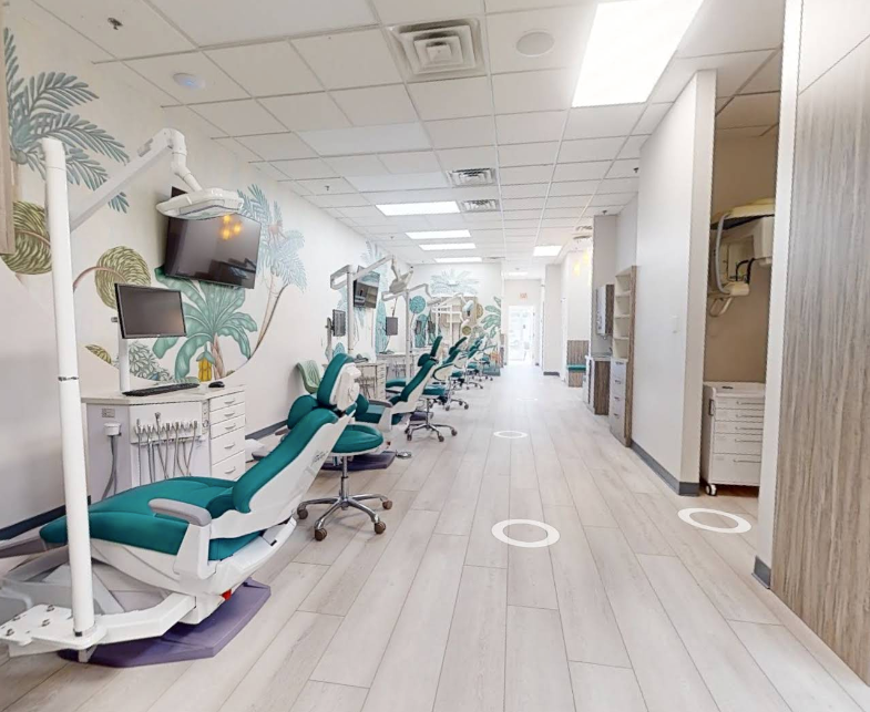 Elite Orthodontics Lorton Location showing patient comfort area