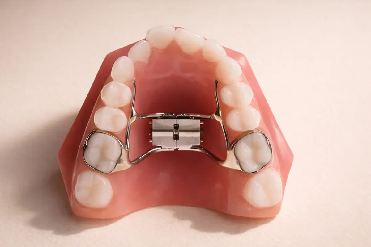 palatal expander for orthodontic treatment